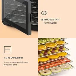 Дегідратор-сушарка для овочів фруктів м'яса Klarstein Arizona Jerky (10033020) - мініатюра 3