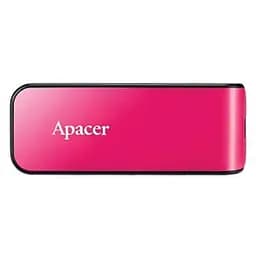Флеш-накопичувач Apacer USB 64GB AH334 Pink (AP64GAH334P-1) - мініатюра 2