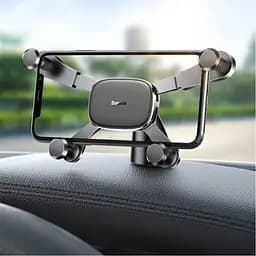 Тримач в машину Holder Baseus Horizontal Screen Gravity Vehicle чорний (23497) - мініатюра 3