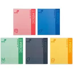 Набор тетрадей Kite One color в клетку 12 листов 25 шт. (K26-232)