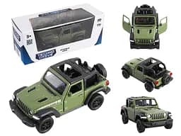 Автомодель Jeep Wrangler Rubicon 2021, 250339, зелений