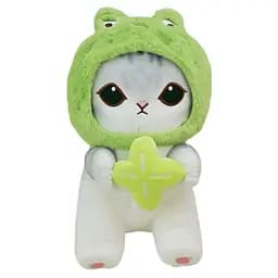 Дитяча м'яка іграшка "Mofusand Сat" Bambi E1002(Green) розмір 45см