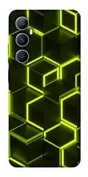 Чехол Demsky Neon hexagon для Realme C65 4G