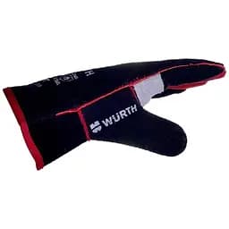 Рукавиці зварювальника Wurth 10.5IN шкіра пара р. L чорні (0984310001)