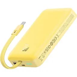 Павербанк Baseus Magnetic Mini Yellow 10 000 mAh / 30 Вт (P1002210BY23-00) - мініатюра 2