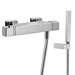 Змішувач для душу TRES CUADRO 1071649 одноважільний термостатичний з душовим набором для ванної кімнати