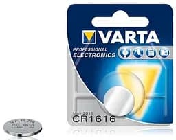 Батарейка Varta CR 1616 Bli 1 Lithium, 1 шт. (6616101401) - мініатюра 2