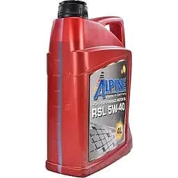 Олива моторна синтетична Alpine RSL 5W-40 API SN/CF A3/B4 MB-229.3 Porsche A40 4 л (23453) - мініатюра 3