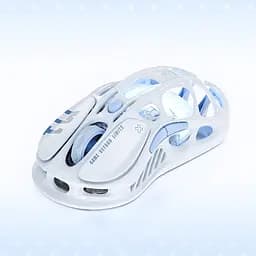 GravaStar Миша Mercury M1 Pro, magnesium alloy body, BT/WL/USB-A, RGB, Ice Blue - мініатюра 5