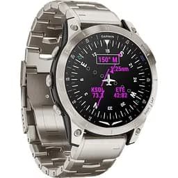 Смарт-годинник Garmin D2 Mach 1 Aviator with Vented Titanium Bracelet [010-02582-50/51] [111192] - мініатюра 3
