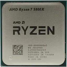 Процесор AMD Ryzen 7 5800X 3.8GHz sAM4 Tray (100-000000063)