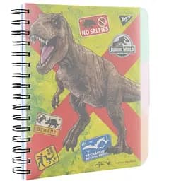 Тетрадь для записей Yes Jurassic World Dino Tracker А5 пластиковая обложка 144 листа (681872)