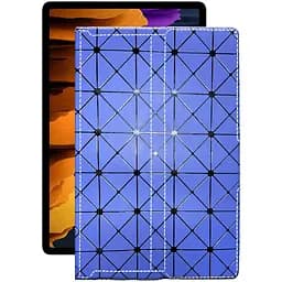 Чохол StatusCASE з екошкіри для планшету Samsung Galaxy Tab S7 Plus Синій ромб