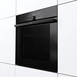 Шафа духова електрична Gorenje A+ 77 л дисплей піроліз чорний - мініатюра 4