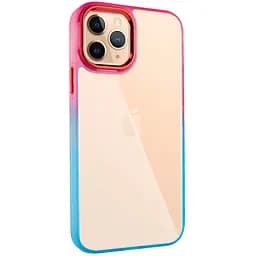 Чохол Epik TPU+PC Fresh sip series для Apple iPhone 11 Pro Max 6.5 Бірюзовий/Рожевий