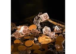 Набір кубиків Dragons Dice Set: Quartz , 7 шт. (SDRA09) - мініатюра 5