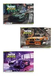 Комплект 3 шт. альбомів для малювання. Альбом Школярик А4 30 арк. 120г/м2 8029 4823088243970