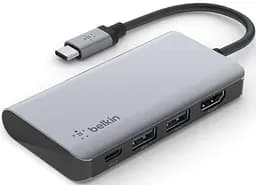 Хаб USB-C 4в1 Multiport Dock Belkin teh0018481