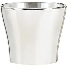 Кашпо для квітів Scheurich Mirror Silver 17" дзеркальне