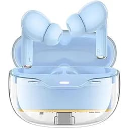 Беспроводные TWS наушники Hoco EW54 вакуумные blue