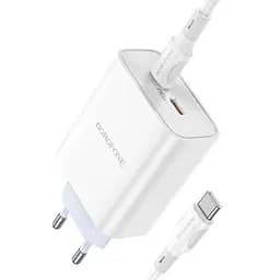 Зарядний пристрій Borofone BA73A Young 35 W комплект із кабелем Type-C Type-C - мініатюра 2
