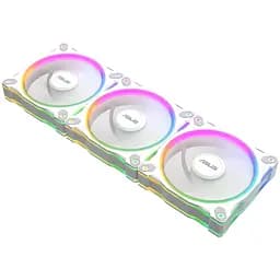 Комплект вентиляторів ASUS PRIME MR120 REVERSE ARGB WHITE 3IN1 (90DA00L3-B09020) - мініатюра 2
