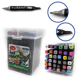 Набор скетчмаркеров Touchcool, 36 цветов, 36 шт., 0229-36