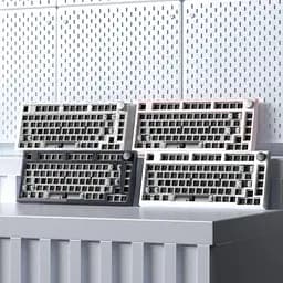 Клавіатура FL ESPORTS DIY-barebone MK750 White Three-Mode (MK750-4247) - мініатюра 7