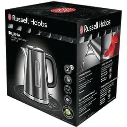 Елекрочайник Russell Hobbs 23211-70 Luna Moonlight Grey (6388515) - мініатюра 2