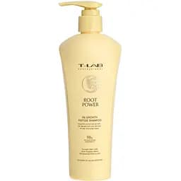 Шампунь для волос T-LAB Professional Root Power Re-Growth Peptide Shampoo 300 мл жовтий (66726)