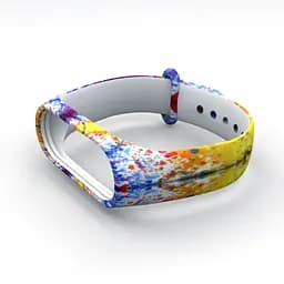 Силіконовий ремінець для фітнес-браслета XiaomiXiaomi Band 3 4 Multicolor Мультицвет