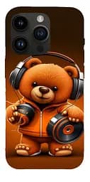 TPU чохол ведмедик меломан 2 (bear listening music)