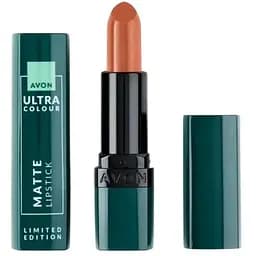 Увлажняющая матовая губная помада Avon Ультра Янтарный урожай/Amber Harvest 3.6 г (49469266)