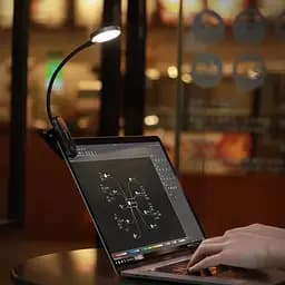 Лампа-кліпса Baseus LED Comfort Reading Mini Clip Lamp на прищіпці - мініатюра 6