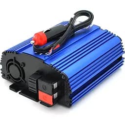 Інвертор напруги Tommatech MS-300, 12V/220V, 300W з апроксимованою синусоїдою, 1Shuko, USB, клемні дроти, АЗУ+ затискачі, Q15 - мініатюра 2
