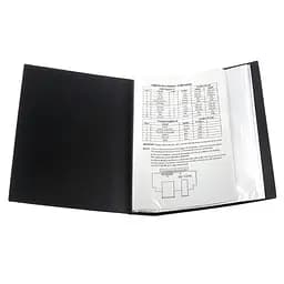 Дисплей-книга Axent А4 80 файлiв чорна (1280-01-A) - мініатюра 4