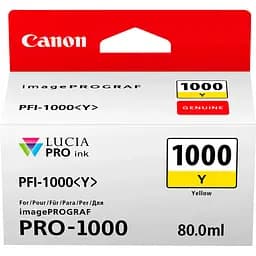 Картридж струменевий PFI-1000 imagePROGRAF PRO-1000 Yellow Canon teh0014954