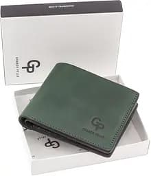 Чоловічий шкіряний портмоне GRANDE PELLE 11х9х2 см acs0024465 - мініатюра 5
