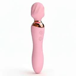 Двостороннього вібратора "Night Stories" з USB-зарядкою Рожевий