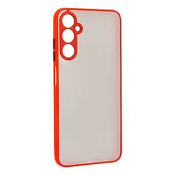 Чехол-накладка для Samsung Galaxy A25 5G (A256), Frosted Matte, красный, противоударный чехол с защитой всего корпуса, термополиуретан TPU + поликарбонат PC, ArmorStandart (ARM69693)