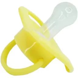 Пустушка MegaZayka кругла MGZ-0516 Yellow 