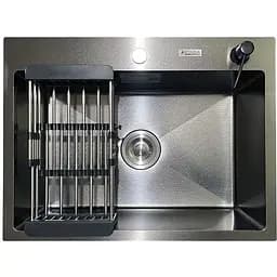 Кухонна мийка Romzha Arta Carbon U-550 Space Gray