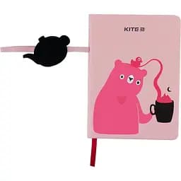 Блокнот Kite Pink Bear B6 в клітинку 96 аркушів рожевий (K22-464-1) - мініатюра 6