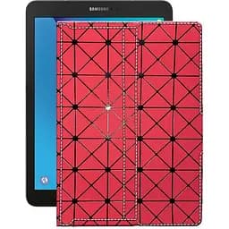 Чохол StatusCASE з екошкіри для планшету Samsung Galaxy Tab S3 (T827) Червоний ромб