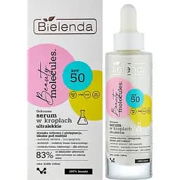 Захисна сироватка Bielenda Beauty Molecules Face Serum SPF 50, 30 мл - мініатюра 2