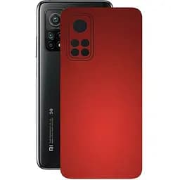 Захисна плівка StatusSKIN для Xiaomi Mi 10T 5G Корпус Вініл червона, матова