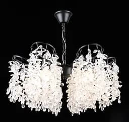 Люстра подвесная хрустальная S2495/6 Черный