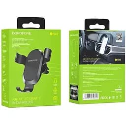 Тримач BOROFONE Warrior Air outlet Gravity BH48 - мініатюра 8