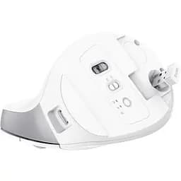 Комп'ютерна мишка Trust Bayo+ Ergonomic Wireless/Bluetooth White (25399) - мініатюра 7