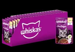Вологий корм для котів Whiskas Pure Delight з куркою в желе 2.38 кг (28 шт. х 85 г) - мініатюра 3